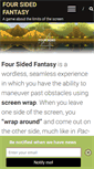 Mobile Screenshot of foursidedfantasy.com