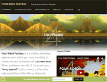 Tablet Screenshot of foursidedfantasy.com